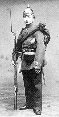Preußischer Infanterist um 1866