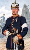 Preußen Infanterie 1864 - Hauptmann des Garde-Regiments Nr. 3