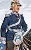 Preußen Kürassiere 1866 - Sekonde-Lieutenant vom Garde-Kürassier-Regiment