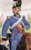 Sachsen Kavallerie 1870 - Unteroffizier vom 3. Reiter-Regiment