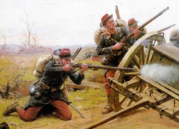 Französische Infanterie 1870 (Grolleron)