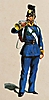 Infanterie 1856 - 3. Regiment Prinz Carl, Hornist der Schützen