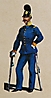 Infanterie 1864 - 8. Regiment vacant Seckendorff, Hauptmann