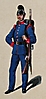 Infanterie 1868 - 6. Regiment König Wilhelm von Preußen, Einjährig-Freiwilliger