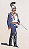 Kavallerie 1848 - 2. Kürassier-Regiment Prinz Adalbert, Offizier