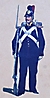 Artillerie 1848 - 1. und 2. Artillerie-Regiment, Bombardier in Parade-Uniform