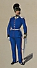 Generalquartiermeisterstab 1868 - Leutnant des Topographischen Büros