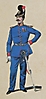 Militäradministration 1866 - Verpflegungs-Abteilung, Offizier