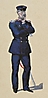 Sanitätswesen 1869 - Generalstabsarzt in Dienstuniform