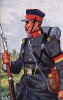 Baden Infanterie 1866 - Soldat vom 4. Infanterie-Regiment