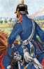 Preußen Dragoner 1866 - Adjutant vom Litthauischen Dragoner-Regiment Nr. 1