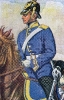 Preußen Dragoner 1866 - Portepee-Fähnrich des 2. Schlesischen Dragoner-Regiments Nr. 8