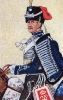 Hannover Kavallerie 1866 - Husar der Königin-Husaren