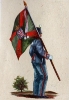 Hessen-Darmstadt Infanterie 1870 - Fahnenträger vom 1. Jäger-Bataillon