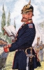 Preußen Infanterie 1870 - Feldwebel des Füsilier-Bataillons im 6. Rheinischen Infanterie-Regiment Nr. 68