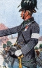 Österreich Infanterie 1864 - Offizier vom Jäger-Bataillon Nr. 9