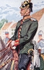 Preußen Generalstab 1870 - Oberjäger (Offizier) des Reitenden Feldjäger-Korps