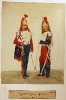 Kaisergarde - Dragoner der Kaiserin (Dragoner und Trompeter in Großer Uniform)