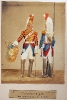 Maison Impériale - Cent-Gardes (Gardist und Trompeter in Großer Uniform zu Pferd)