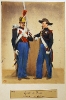 Garde von Paris (Gardist zu Fuß in Großer und Kleiner Uniform)