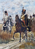 Kaisergarde Napoleons III. - Guide und Jäger zu Pferd