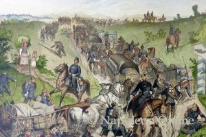 1866-07-09 - Marsch über die hohe Rhön