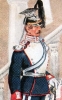 Preußen Ulanen 1870 - Premier-Lieutenant des 1. Garde-Ulanen-Regiments