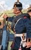 Preußen Artillerie 1870 - Kanonier des Garde-Feld-Artillerie-Regiments