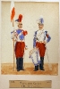 Kaisergarde - Lanciers (Soldat und Trompeter in Großer Uniform)
