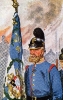 Bayern Infanterie 1870 - Fahnenträger vom Infanterie-Regiment Nr. 7
