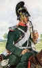 Bayern Kavallerie 1870 - Chevauleger vom 5. Chevaulegers-Regiment