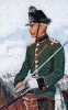 Sachsen Infanterie 1870 - Hauptmann vom 2. Jäger-Bataillon Nr. 13