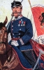 Württemberg Infanterie - Major des 1. Infanterie-Regiments Königin Olga