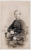 Einjährig-Freiwilliger des Kaiser-Franz-Garde-Grenadier-Regiments Nr. 2 um 1870 (Sammlung Markus Stein)
