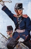 Hessen-Darmstadt Infanterie 1870 - Offizier vom 1. (Garde-) Jäger-Bataillon